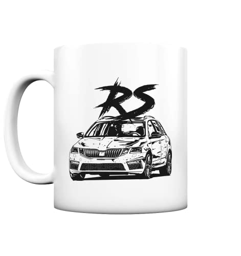 glstkrrn Octavia 3 RS Dirtystyle Tasse, Keramik, 330ml von glstkrrn