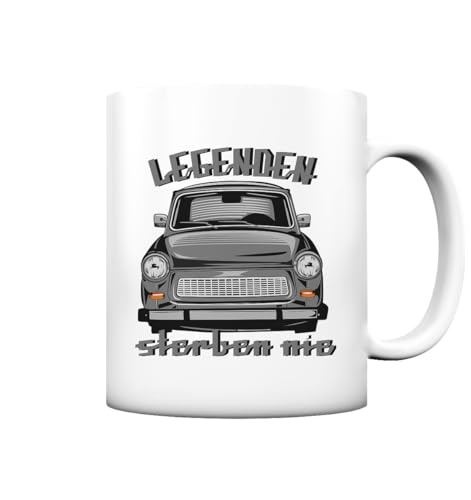 glstkrrn Trabant 601 Legends never die Tasse, Keramik, 330ml von glstkrrn