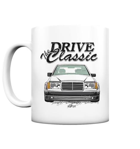 glstkrrn W124 Drive the Classic Tasse, Keramik, 330ml von glstkrrn