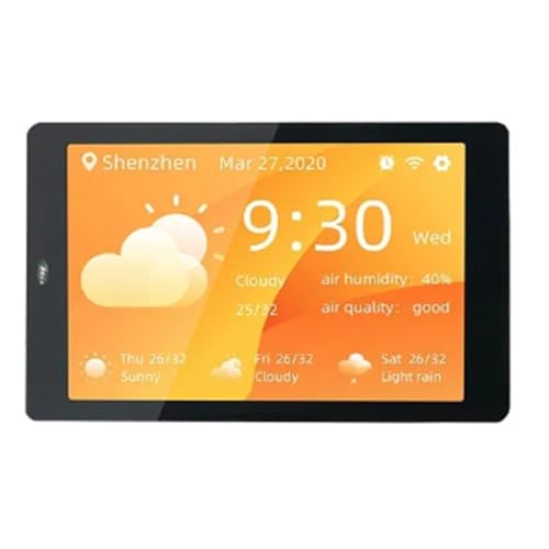 3,5 ESP32-S3 Entwicklungsplatine - WT32-SC01 PLUS mit 320X480 kapazitivem Multi-Touch-LCD-Bildschirm, integriertes Bluetooth, Schwarz von gluttonous