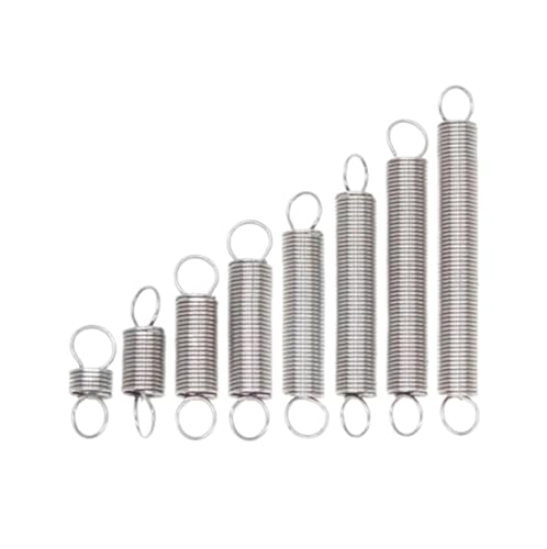 10 Stück Draht Durchmesser 0,4 Mm 0,5 Mm Außendurchmesser 3–7 Mm Länge 10–60 Mm Edelstahl Kleine Zugfeder Aus Stahl Mit Rundem Haken,Drahtdurchmesser x Außendurchmesser x Länge,0,4x5x60mm von godcMivc