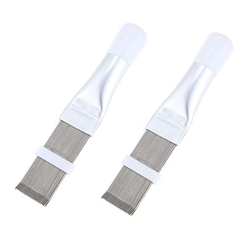 gohantee Klimaanlage Fin Comb AC Kondensator Fin Straightener Cleaner Verdampfer Heizkörper Fin Cleaning Tool 2 Stück von gohantee