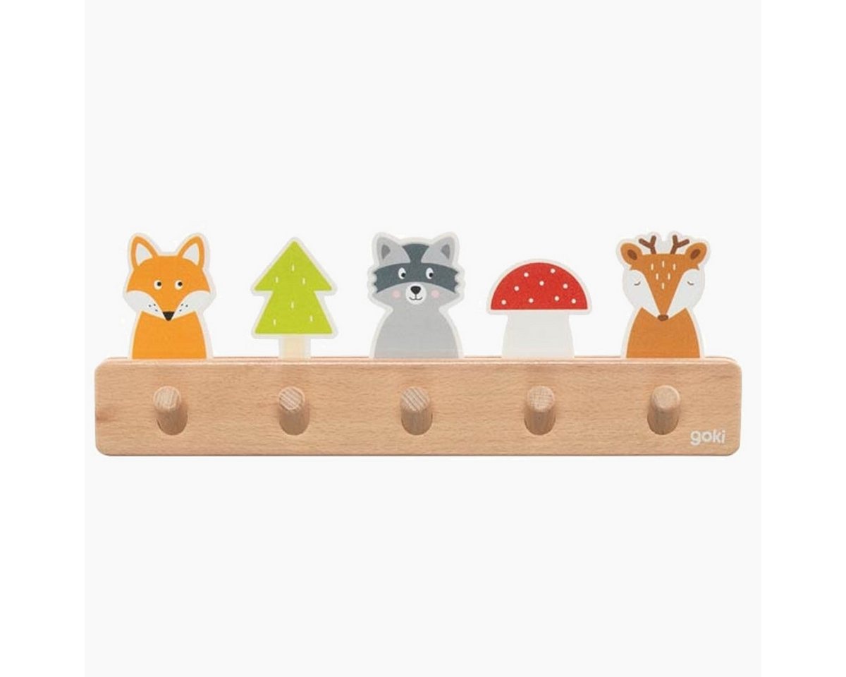 goki Garderobe Garderobe Waldfreunde (packung, 1 St), schaffen eine kinderfreundliche Atmosphäre von goki