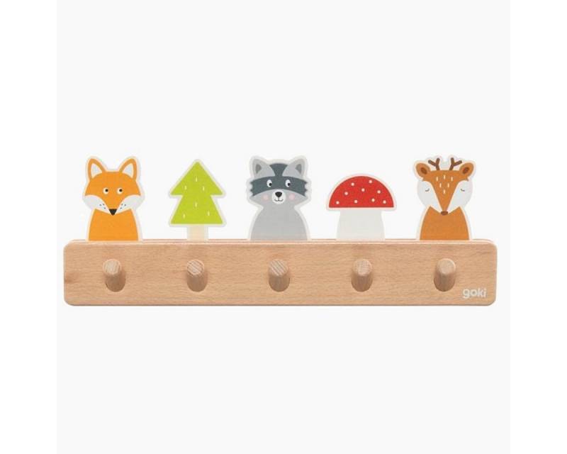 goki Garderobe Garderobe Waldfreunde (packung, 1 St), schaffen eine kinderfreundliche Atmosphäre von goki