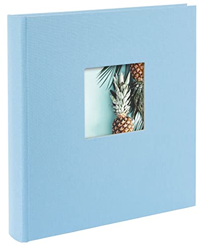 goldbuch Fotoalbum, Leinen, Himmelblau, weiße Seiten, 30 x 31 x 4 cm von goldbuch