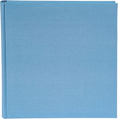 goldbuch Jumbo-Fotoalbum Home blau 30x31 cm 100 weiße Seiten von goldbuch