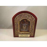 Vintage Christliche Religiöse Holz, ...madonna Figur Symbol von goldenbee12