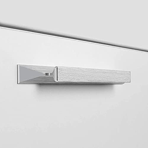 goldenwarm 10 Stück Griffe für Küchenschränke Silber Küchengriffe Schrank Schublade Türgriff Stangengriff Aluminium Küchenschrank Schrankgriffe Möbelgriffe 128mm von goldenwarm