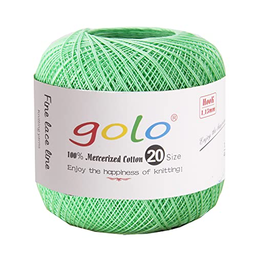 golo Häkelgarn 20 für handgestricktes Häkelgarn Gewinde häkeln 117 von golo