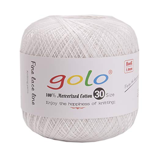 golo Häkelgarn Strickgarn Garn zum Häkeln Garn zum Tätowieren für handgestricktes Häkelgarn Gewinde häkeln 520 von golo