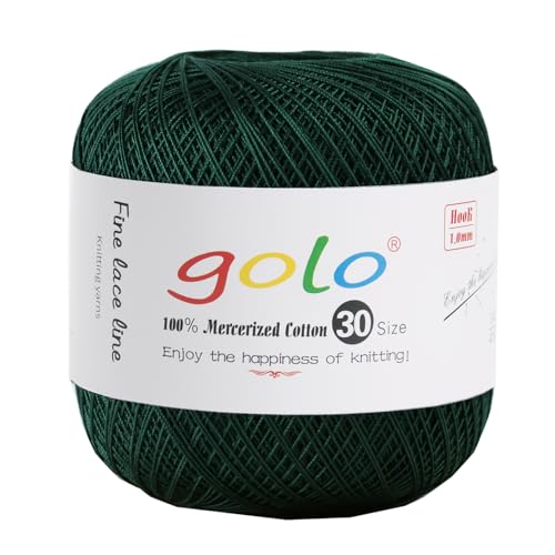 golo Häkelgarn 30 für handgestricktes Häkelgarn Gewinde häkeln Baumwollgarn golo Häkelgarn 30 für handgestricktes Häkelgarn Gewinde häkeln Baumwollgarn von golo