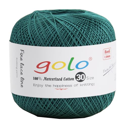 golo Häkelgarn 30 für handgestricktes Häkelgarn Gewinde häkeln Baumwollgarn golo Häkelgarn 30 für handgestricktes Häkelgarn Gewinde häkeln Baumwollgarn von golo