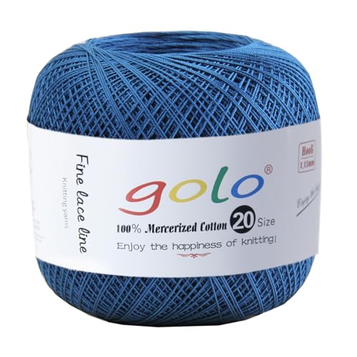 golo Häkelgarn 20 für handgestricktes Häkelgarn Gewinde häkeln 434 von golo