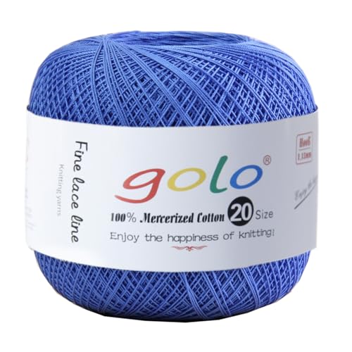 golo Häkelgarn 20 für handgestricktes Häkelgarn Gewinde häkeln 633 von golo