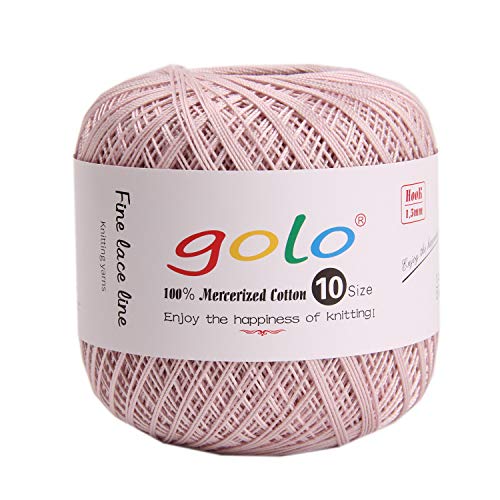 golo Strickgarn häkelgarn stärke 10 handgestricktes Häkelgarn Fleisch Pink 123 golo Strickgarn häkelgarn stärke 10 handgestricktes Häkelgarn Fleisch Pink 123 von golo