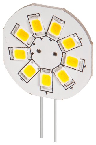 goobay 10er Set LED Einbaustrahler 1,5 W Sockel G4, ersetzt 16 W, 130 Lumen von goobay