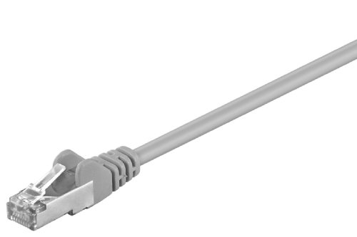 goobay CAT 5e Netzwerkkabel, F/UTP; CAT 5-0100 F/UTP GRAU 1m von goobay