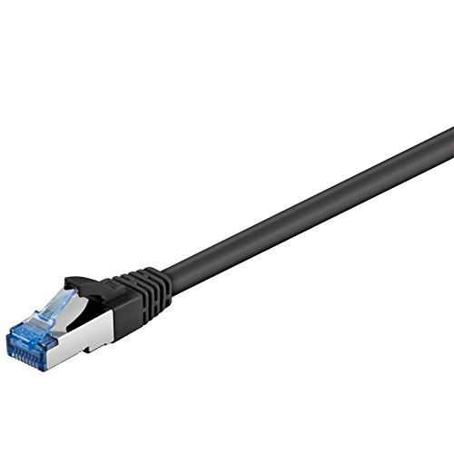 CAT 6a-0500 S/FTP PIMF SCHWARZ 5m SB von goobay