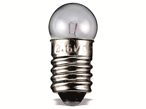 GOOBAY Taschenlampenbirne, 9323, G11 Kugel, E10, 3.5 V, 0.7 W von goobay
