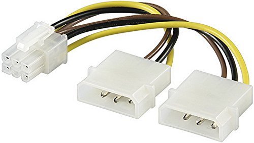 Goobay 31360 Internes PC-Stromkabel - 2X 5 von goobay