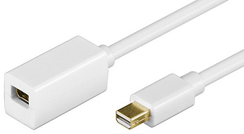 Goobay 32855 Mini DisplayPort Verlängerungskabel 1.2, vergoldet, Mini DisplayPort-Stecker > Mini DisplayPort-Buchse von goobay