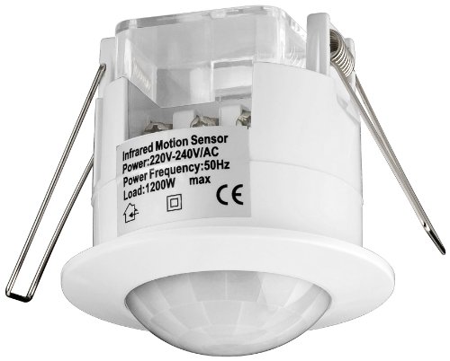 Goobay 5er Set Infrarot Bewegungsmelder Unterputz Indoor von goobay