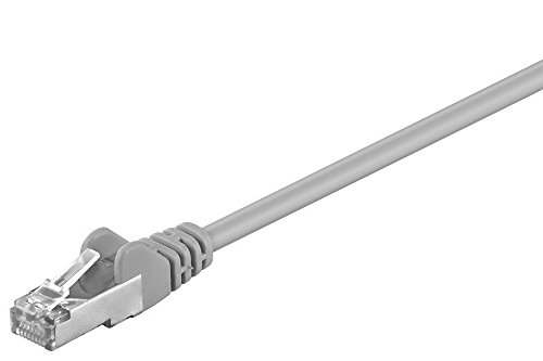 Goobay 60877 CAT 5e Patchkabel, SF/UTP, Grau - CCA Kupfergemisch von goobay