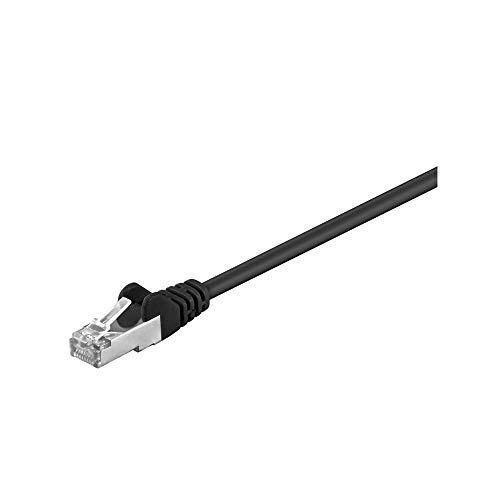 Goobay 68668 CAT 5e Patchkabel, SF/UTP, Schwarz von goobay