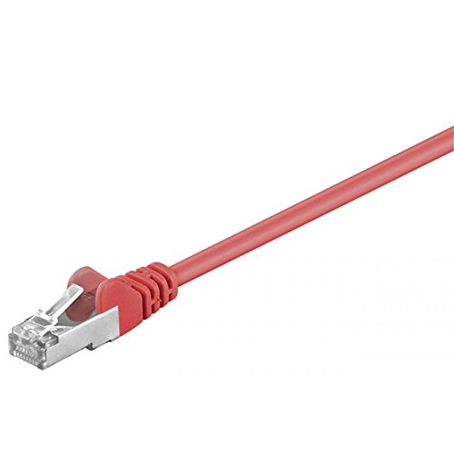 Goobay 69038 CAT 5e Patchkabel, SF/UTP, Rot von goobay