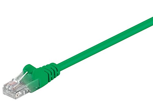 Goobay 69368 CAT 5e Patchkabel, U/UTP, Grün von goobay