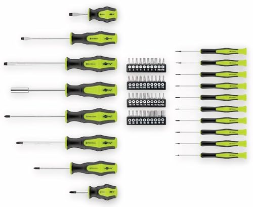 Goobay 74005 58-teiliger Schraubendreher-Koffer für alle gängigen Schraub- und Montagearbeiten von goobay