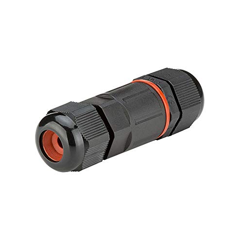 Goobay 81325 Outdoor Kabelverbinder wasserdicht IP68 / Kabelmuffe geschirmt / 3 polig Stromkabel verbinden LSA / Außenbereich Verbindungsmuffe 7,5cm Goobay 81325 Outdoor Kabelverbinder wasserdicht IP68 / Kabelmuffe geschirmt / 3 polig Stromkabel verbinden LSA / Außenbereich Verbindungsmuffe 7,5cm von goobay