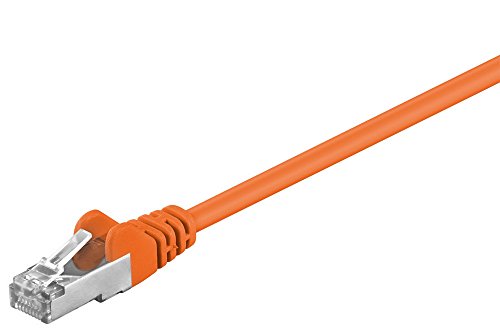 Goobay 93460 CAT 5e Verbindungskabel, F/UTP, orange, 2 m Länge von goobay