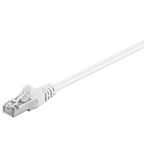 Goobay 94484 CAT 5e Patchkabel, SF/UTP, Weiß von goobay