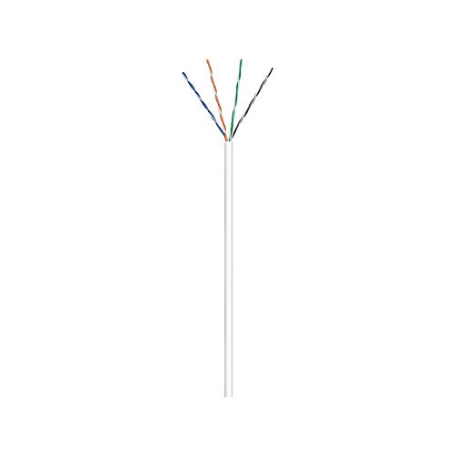 Goobay 94964 CAT 6 Netzwerkkabel, U/UTP, Weiß - CCA Kupfergemisch für SOHO Anwendungen, AWG 24/7 (stranded), PVC von goobay