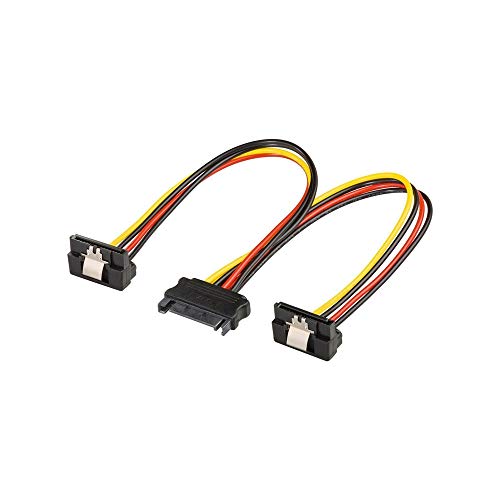 goobay Y-Kabel 15-Pin-SATA Y-Stromkabel 20cm von goobay