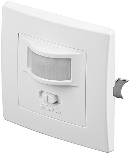Goobay 96005 Infrarot Bewegungsmelder für Innen IP20 mit 160° PIR Sensor für LED Leuchten Melder Unterputz Wandmontage 9m Reichweite Triac Weiß Goobay 96005 Infrarot Bewegungsmelder für Innen IP20 mit 160° PIR Sensor für LED Leuchten Melder Unterputz Wandmontage 9m Reichweite Triac Weiß von goobay
