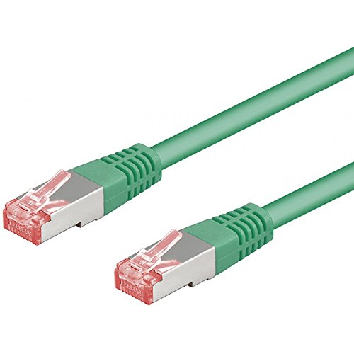 Goobay CAT6-2000 SSTP PIMF Netzwerkkabel geschirmt 20m grün von goobay
