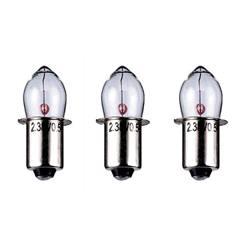 Goobay Glühbirnen, 1,2 W, P13,5, 2,38 V, Gleichstrom, 500 mA, 30,5 mm, 3 Stück von goobay