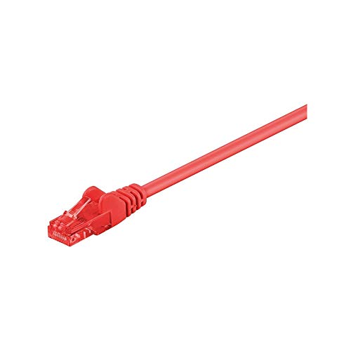 Goobay Patchkabel, U/UTP, CAT 6-050 UTP Red 0.50m von goobay