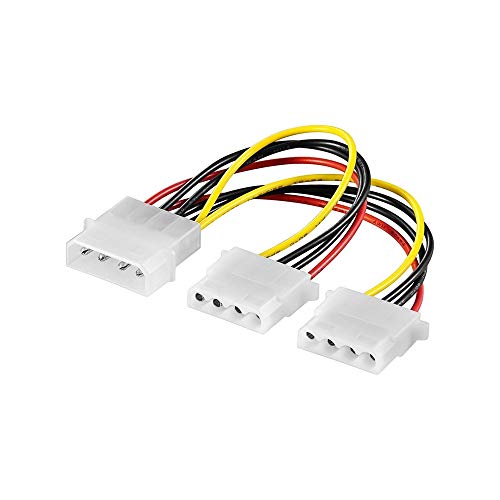 Internes Y-Kabel 5.25 Stecker auf 2x Kupplung 0.16m von goobay