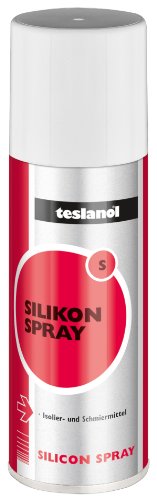 Silikon-Spray isoliert-schützt-schmiert; TESLANOL S Silikon-Spray 400 ml von goobay