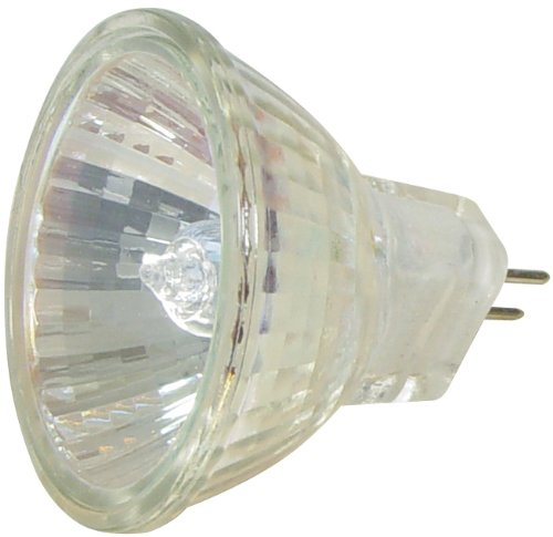 Transmedia LH-20L Halogen Spiegellampe 12V/20W, GU4, 12°, warmweiß (2700K), dimmbar, Karton, Ø35x36mm von goobay