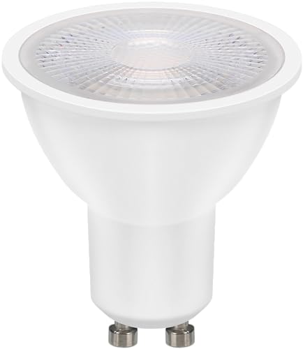goobay 65377 GU10 LED Reflektor 8W / LED Leuchtmittel/LED Reflektor mit GU10 Fassung/LED Lampe mit wenig Wärmeentwicklung/Nicht dimmbar/Verbrauch 8 kWh/1.000 h/Warmweiß Licht 3000K / Weiß goobay 65377 GU10 LED Reflektor 8W / LED Leuchtmittel/LED Reflektor mit GU10 Fassung/LED Lampe mit wenig Wärmeentwicklung/Nicht dimmbar/Verbrauch 8 kWh/1.000 h/Warmweiß Licht 3000K / Weiß von goobay