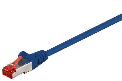 goobay DSL Kabel 50m blau, doppelt geschirmt von goobay
