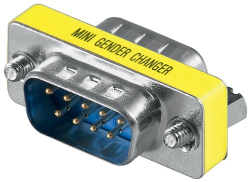 goobay Gender Changer D-SUB; CAK ADAP D-SUB9 M/M Gender Changer von goobay