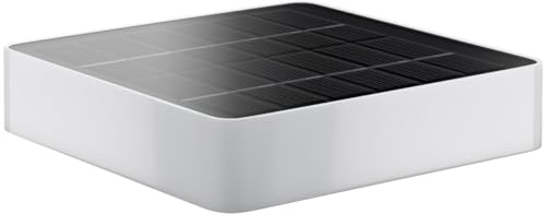 goobay LED Solar Bodenleuchte Level mit Erdspieß/Outdoor Garten LED Lampe für Gehweg Treppe/Wasserdicht IP44, 45 lm, 3 Farbmodi 3000K - 6500K / 72015, Weiß, Schwarz von goobay