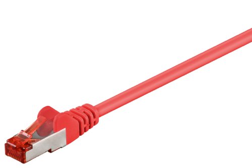 goobay RJ45 Kabel 2m rot, Doppelschirmung, Cat6 goobay RJ45 Kabel 2m rot, Doppelschirmung, Cat6 von goobay