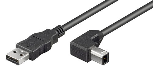 goobay USB 2.0 Hi-Speed Kabel; USB AB 300 90° HiSpeed 2.0 3m goobay USB 2.0 Hi-Speed Kabel; USB AB 300 90° HiSpeed 2.0 3m von goobay