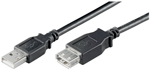 goobay USB 2.0 Hi-Speed Verlängerungskabel; USB Verl AA 180 LC HiSpeed2.0 SCHW 1.8m goobay USB 2.0 Hi-Speed Verlängerungskabel; USB Verl AA 180 LC HiSpeed2.0 SCHW 1.8m von goobay